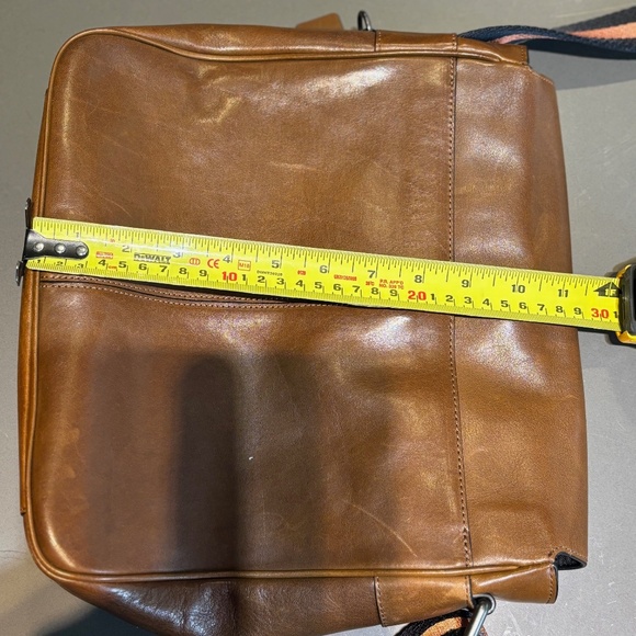 Coach Metropolitan Tan Leather Crossbody Messenger Bag Sz OS - Picture 13 of 16